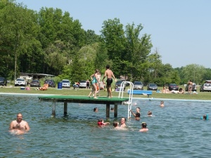 A Splash of an Opportunity at this RV Park with a Swimming Lake!