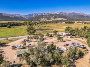 Rocky Mountains and River Frontage